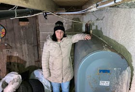 Alexandra Chapman said she was angry when someone stole her furnace oil while she slept, but now she is fearful at night in her Berwick home. - Ian Fairclough