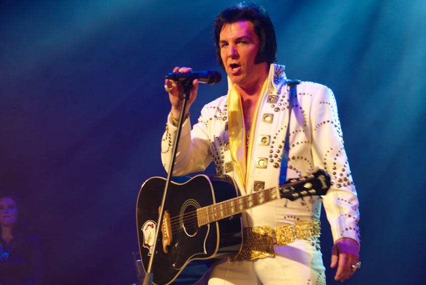 Thane Dunn has been performing his Elvis Presley tribute for about 15 years.