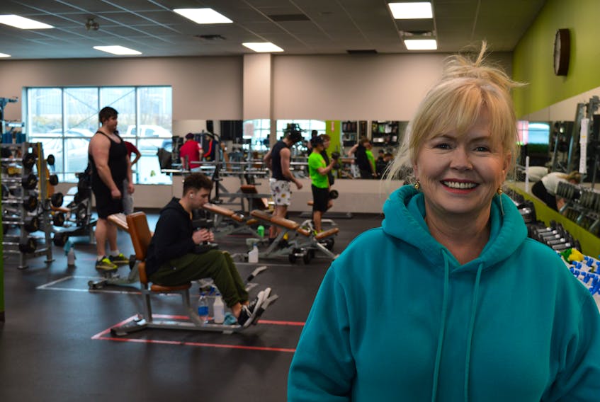 Shauna Sifnakis, Ascendo Fitness co-owner: "Now people are heading back, saying, ‘I want to get back into a routine, I want that feeling of accountability of being somewhere.’" IAN NATHANSON/CAPE BRETON POST