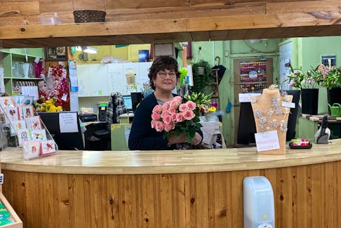 Owner Robin Young has operated Jean’s Flowers and Gifts for 36 years in Truro. PHOTO CREDIT: Contributed.
