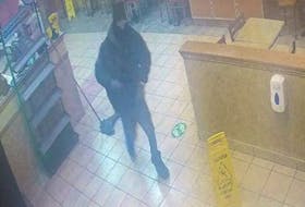 Cape Breton Regional Police are investigating two additional robberies reported on Jan. 23 at the Terrace Street Convenience store and the Sydney River Subway. Officers said the suspect wore jeans and a blue and white jacket. Contributed