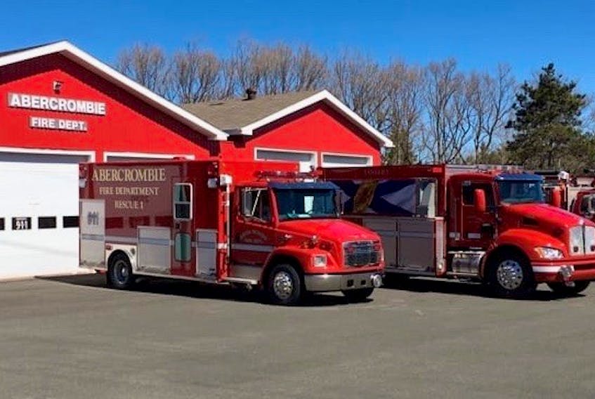 The Abercrombie Fire Department is one of seven community hubs selected to receive provincial funding to purchase and install a generator for emergencies. HandOut