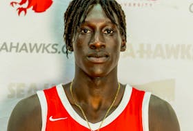 Sea-Hawks third-year forward/guard Emanuel Ring is the AUS athlete of the week for the week ending on Jan. 29. Contributed