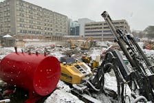 FOR CAMPBELL STORY:
A construction project is seen in front of the IWK Hospital in Halifax Tuesday January 31, 2023.

TIM KROCHAK PHOTO