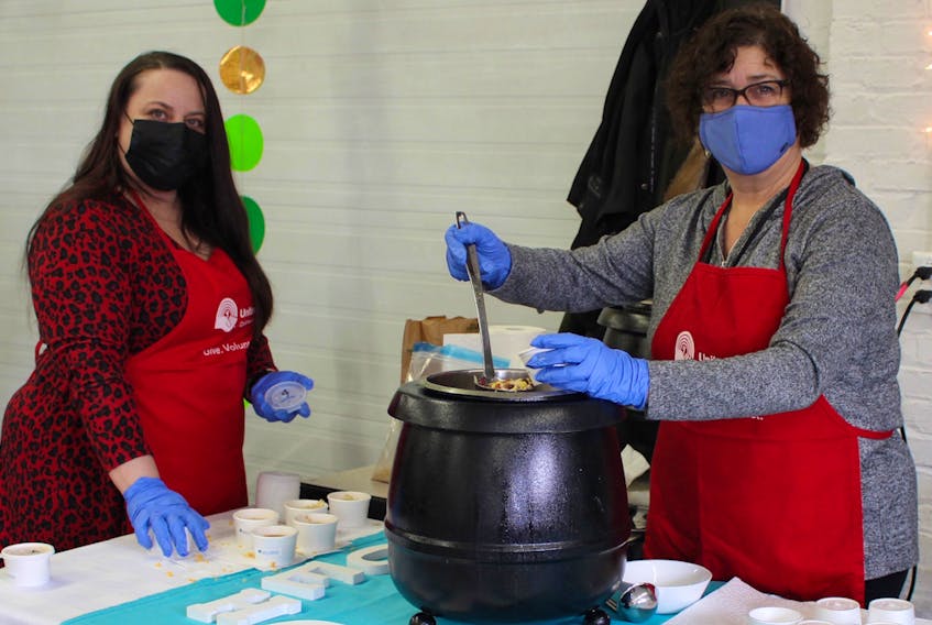 CMHA during last year's Soup Fest, where they took second place. They will be participating again this year.