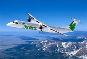 Chorus Aviation, the Halifax-based parent company of Jazz Aviation had placed an order for 13 Bombardier Q400 turboprop planes.
Contributed  Chorus Aviation is the parent company for Jazz Aviation, which provides regional flights for Air Canada.