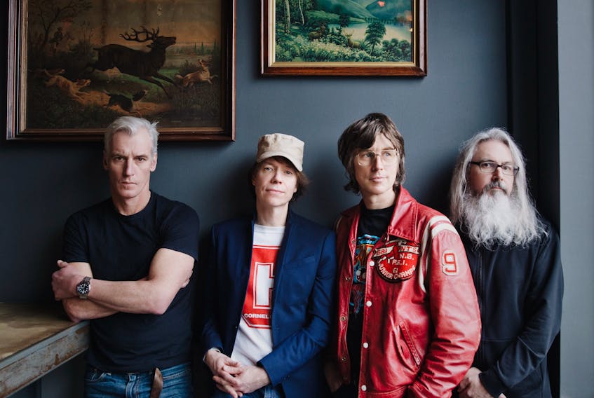 Juno Award-winning Canadian band Sloan is making their debut in Summerside's Harbourfront Theatre as part of The Steady Tour on Jan. 27. Contributed