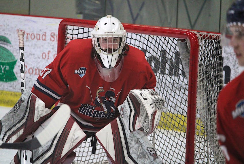 Justin Bourque is the Valley Wildcats No. 1 goalie.