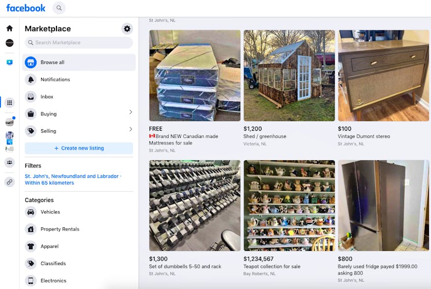 There can be lots of good deals on sites like Facebook Marketplace, but the Royal Newfoundland Constabulary warns that people need to be careful when arranging transactions.