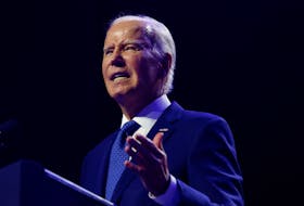 WASHINGTON (Reuters) - U.S. President Joe Biden on Sunday suggested that Democrats have made a deal with Republicans on support for Ukraine after the U.S. Congress left aid for Kyiv out of a stopgap