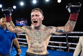 Ryan Rozicki of Sydney Forks captured his sixth consecutive victory in an NABF bout Saturday night in Hamilton, Ont., after a 10th-round knockout against American Alante Green. CONTRIBUTED
