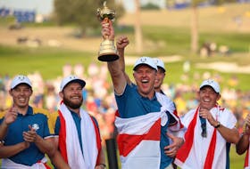 By Martyn Herman ROME (Reuters) - When Tommy Fleetwood raised his arms on Marco Simone's 16th green having ensured that Europe would reclaim the Ryder Cup it marked the culmination of a plan hatched