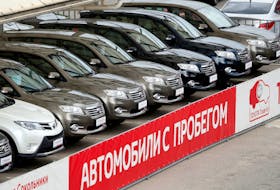 By Daniel Leussink TOKYO (Reuters) - Japan's move to bar most used-car sales to Russia slammed the brakes on a trade nearing $2 billion annually that had boomed in the shadow of sanctions over Ukraine