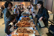 The East Coast Ukrainian Festival provided food, music, dance at craft at the Canadian Museum of Immigration at Pier 21 on the Halifax waterfront on Sunday, Oct. 1, 2023. - Bill Spurr