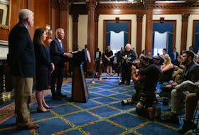 By David Morgan WASHINGTON (Reuters) - The U.S. narrowly dodged its fourth partial government shutdown in a decade on Sunday, but the past week exposed the depths of political dysfunction in