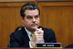 WASHINGTON (Reuters) - U.S. Representative Matt Gaetz, a Republican, will file a motion to remove Kevin McCarthy from his post as Speaker of the House, CNN reported on Sunday, citing an interview with
