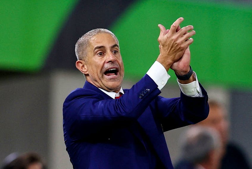 By Fernando Kallas TIRANA, Albania (Reuters) - Sylvinho has taken Albania by storm since becoming national team manager in a shock move in January and the former Arsenal and Barcelona defender will be