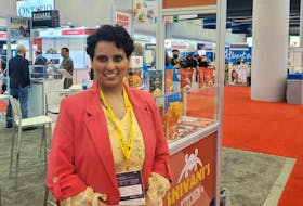Shivani Dhamija is the owner of Shivani’s Kitchen in Halifax, N.S., a small business that manufactures Indian spices and chicken dishes. Dhamija opened her business’s manufacturing facility in 2020.