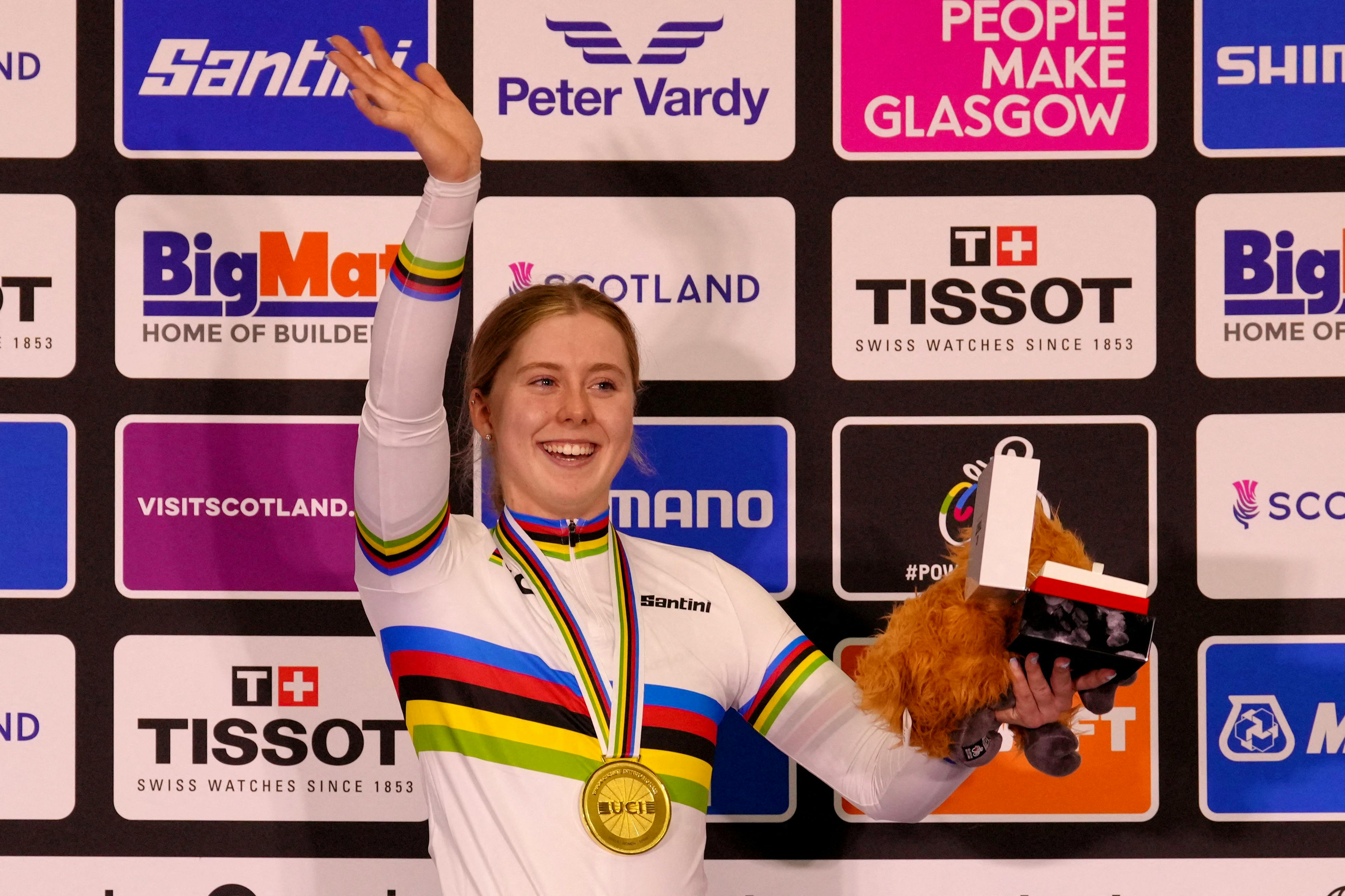 Cycling-Flying Finucane ready to reign in rainbow jersey at Track Champions  League