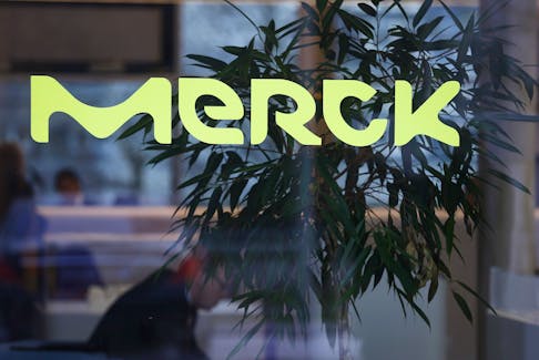 FILE PHOTO-A logo of drugs and chemicals group Merck KGaA is pictured in Darmstadt, Germany January 28, 2016. 