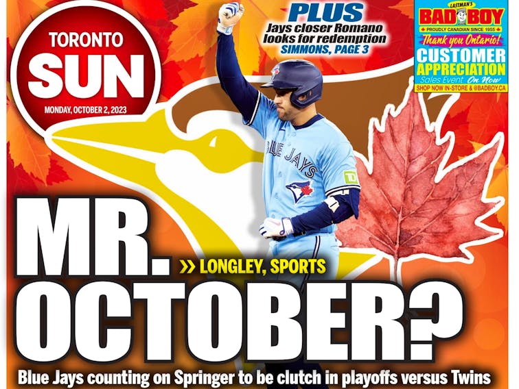 Blue Jays turn to their own Mr. October as post-season awaits