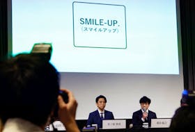 By Francis Tang and Satoshi Sugiyama TOKYO (Reuters) - Japan's top talent agency Johnny & Associates said on Monday it would split into two entities - one devoted to compensating victims of sexual