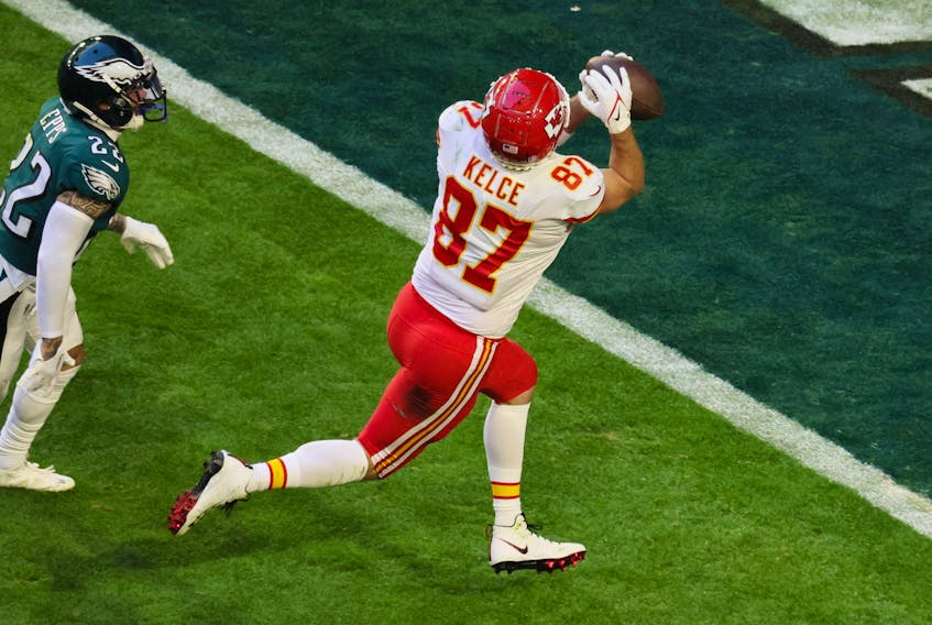 NEW YORK (Reuters) - The Kansas City Chiefs 23-20 win over the New York Jets on Sunday was the most watched Sunday show since the Super Bowl with an average of 27 million TV viewers, including