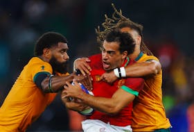 By Nick Mulvenney LYON, France (Reuters) - Portugal coach Patrice Lagisquet said his team continued to surprise him with the standard of their play but he feared that Fijian physicality might be too