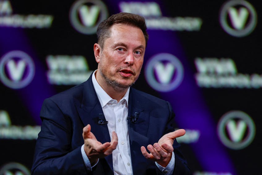 KYIV (Reuters) - Ukraine's parliament and its speaker taunted billionaire Elon Musk on Monday after he posted a meme on his social media platform mocking President Volodymyr Zelenskiy's pleas for