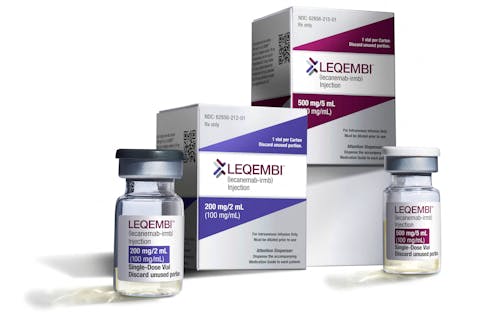 The Alzheimer's drug LEQEMBI is seen in this undated handout image obtained by Reuters on January 20, 2023. Eisai/Handout via