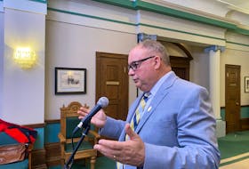 Minister of Children, Seniors, and Social Development Paul Pike was under fire Thursday after he admitted he misspoke about housing numbers during a recent interview. Jenna Head/The Telegram
