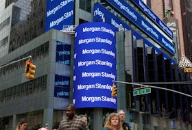 By Nell Mackenzie LONDON (Reuters) - Global hedge funds raced to load up on bullish positions in banks, insurance companies and capital markets as September drew to a close, Morgan Stanley said in a