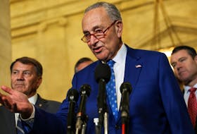 WASHINGTON (Reuters) - A bipartisan U.S. Senate delegation will visit China, Japan and South Korea in October, Senate Majority Leader Chuck Schumer said on Tuesday. (Reporting by David Shephardson and