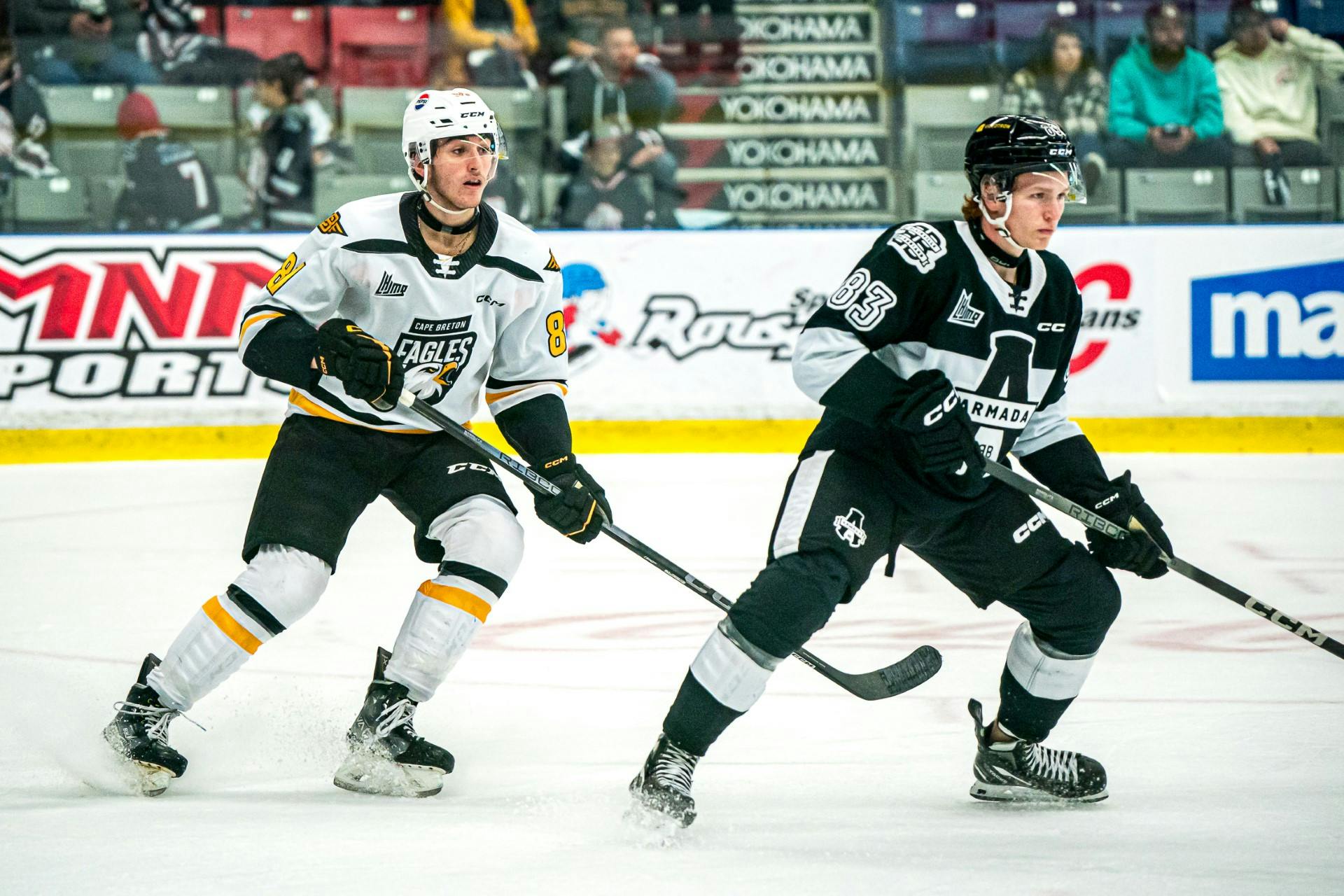 QMJHL Cole Burbidge the hero Cape Breton Eagles beat Blainville