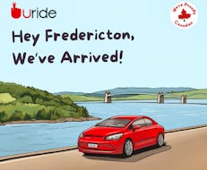 Ontario-based ridesharing program Uride has expanded its services into Fredericton, N.B. - Uride Facebook photo