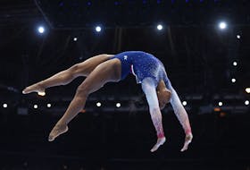 (Reuters) - Simone Biles led the U.S. women's team to their seventh title at the Artistic Gymnastics World Championships in Antwerp on Wednesday. The 26-year-old Biles marshalled her team to another