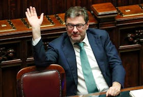 By Giuseppe Fonte and Valentina Za ROME (Reuters) - Italy risks collecting minimal proceeds from a windfall tax on banks after it gave lenders the option to set aside money instead of paying the levy,