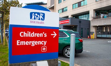 The exterior of the IWK Health emergency department is seen in this photo taken on Wednesday, Nov. 16, 2022.
Ryan Taplin - The Chronicle Herald
