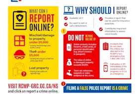 The new online crime reporting system can now be accessed through the Nova Scotia RCMP website. - Contributed  The new online crime reporting system can now be accessed through the Nova Scotia RCMP website. - Contributed