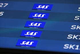 COPENHAGEN (Reuters) - Shares in SAS tumbled 95% in opening trade on Wednesday after the Scandinavian airline announced new big shareholders late on Tuesday in a deal that will see the group delisted