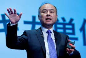 TOKYO (Reuters) - SoftBank CEO Masayoshi Son said he believes artificial general intelligence (AGI), artificial intelligence that surpasses human intelligence in almost all areas, will be realised