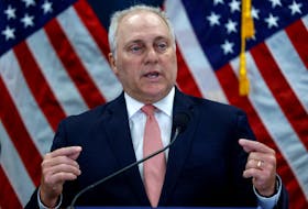 WASHINGTON (Reuters) - U.S. House Majority Leader Steve Scalise will seek the chamber's speakership, Punchbowl news outlet reported on Wednesday. (Reporting by Paul Grant; editing by Jasper Ward)