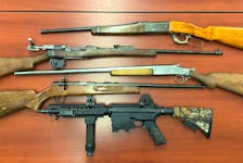 Michael Mitchel, 33, of Waterville, is facing several firearms and drug charges after police seized cocaine, four rifles, a shotgun, ammunition, cash, scales and a cell phone from a home in the community on Sept. 28. Contributed