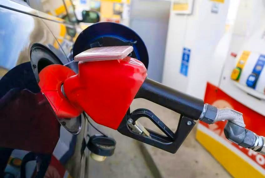Fuel prices fell across Newfoundland and Labrador on Saturday, Oct. 7