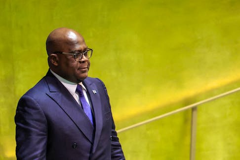 By Sonia Rolley and Justin Makangara KINSHASA (Reuters) - Twenty-four candidates, including Congolese President Felix Tshisekedi, have officially declared they will compete for the presidency in the