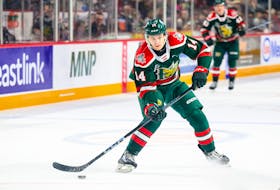 Winger Logan Crosby returned to the Halifax Mooseheads lineup after missing 11 games with an injury.