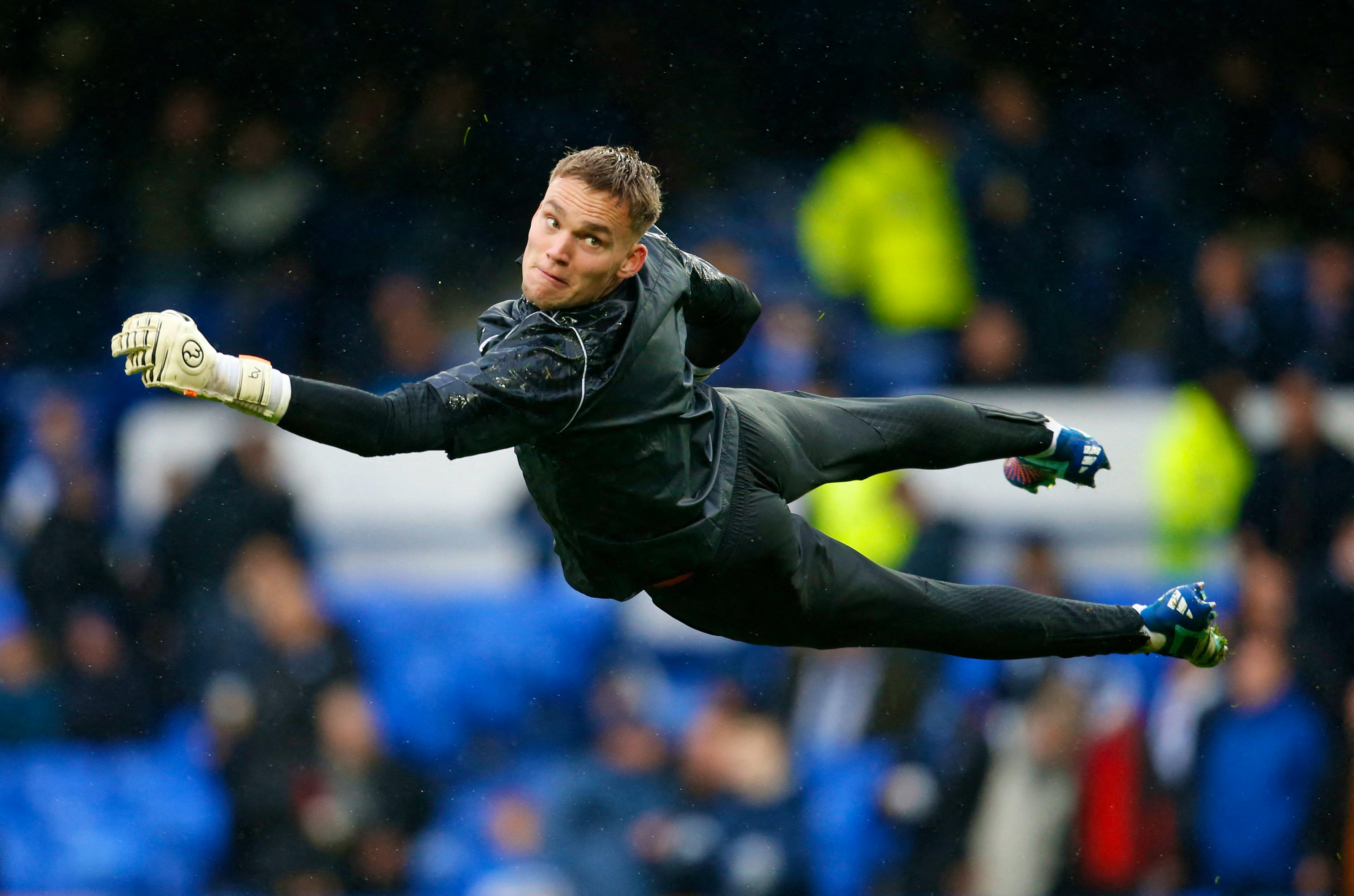 Anderlecht's goalkeeper Bart Verbruggen pictured during a soccer