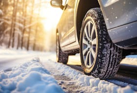 It’s recommended to switch to your winter tires when the temperature is consistently below 7 C for the best grip. -123 RF Stock Photo