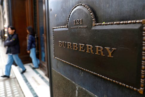 A Burberry store is seen in London, Britain, January 16, 2023. 