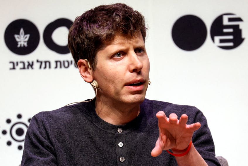 Sam Altman, CEO of Microsoft-backed OpenAI and ChatGPT creator speaks during a talk at Tel Aviv University in Tel Aviv, Israel June 5, 2023.